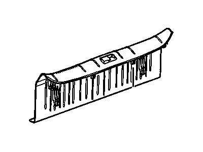 GM 22703749 Plate, Rear Compartment Sill Trim