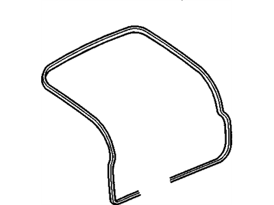 Pontiac Aztek Weather Strip - 10350445