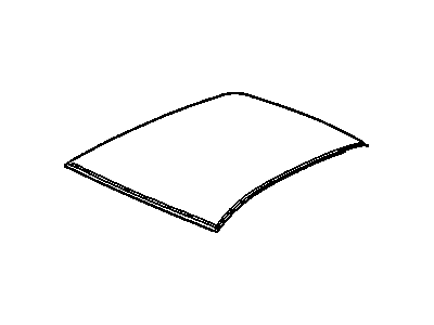 GM 22714058 Panel, Roof