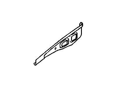 GM 96060698 REINFORCEMENT, Shroud and Dash and Vent Duct Panel