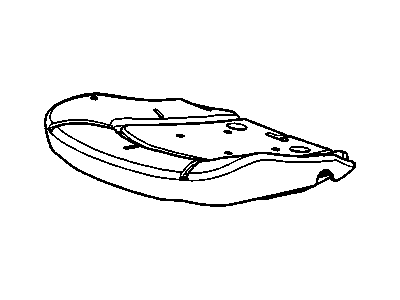 GM 25777048 Pad Assembly, Driver Seat Cushion