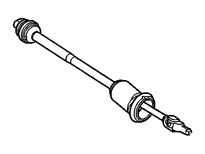 2008 Chevrolet Corvette Steering Shaft - 15907887