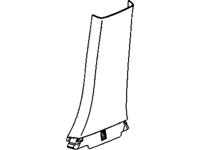 GM 9074760 Panel,Center Pillar Lower Trim