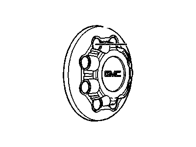 2004 GMC Sierra Wheel Cover - 15712385