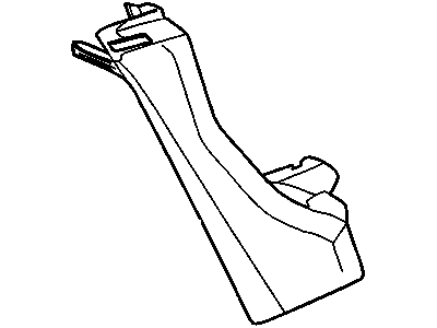 GM 10314803 Panel Assembly, Body Lock Pillar Trim *Shale