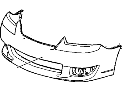 GM 15266276 Front Primered Bumper Cover