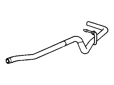 GM 15666147 Exhaust Tail Pipe Assembly (Service)