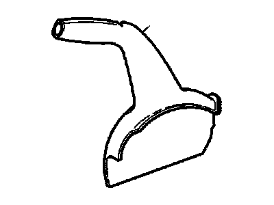 GM 92149043 Cover,Parking Brake Lever