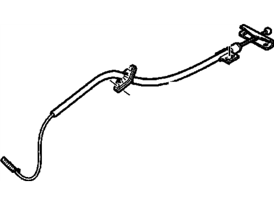 Pontiac GTO Parking Brake Cable - 92143562