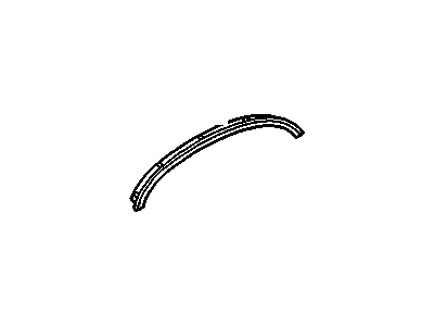 GM 10185280 Molding, Front Fender Wheel Opening