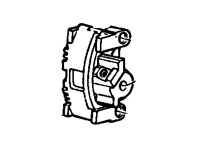 GM 19140959 Caliper Asm,Rear Brake (W/0 Brake Pads) (Remanufacture)