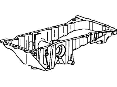 Chevrolet Trailblazer Oil Pan - 24577551