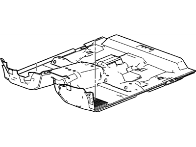 GM 25803822 Carpet Assembly, Front Floor Panel *Medium Cashmere