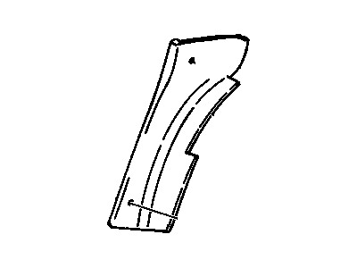 GM 10184030 MOLDING, Lock Pillar Trim