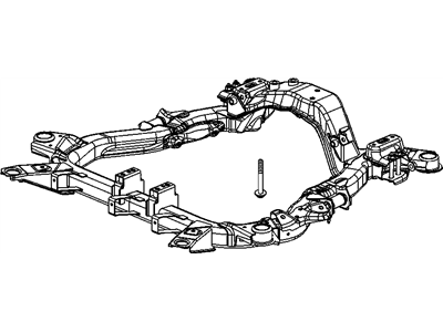 GM 15938980 Frame, Drivetrain & Front Suspension