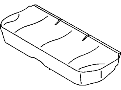 GM 22651484 CUSHION, Front/Rear