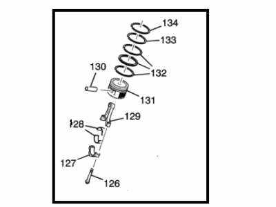 Pontiac Piston - 12575630