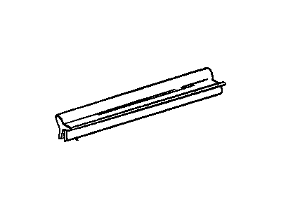 GM 22657894 Sealing Strip Assembly, Front Side Door Window Inner