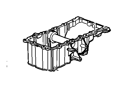 GM 12610145 Pan Assembly, Oil (W/ Sensor Hole)