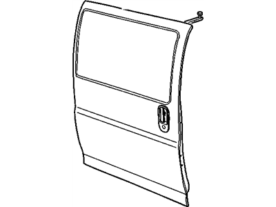 GM 23283983 Panel, Rear Side Door Outer