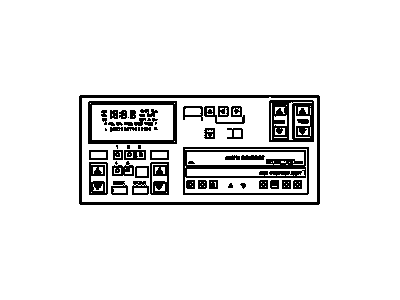 GM 16205292 RADIO ASM