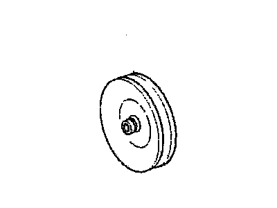 GM 22516541 Pulley Assembly, (1 Groove, 152.40)