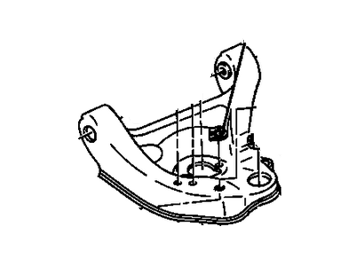 GM 15969294 Front Lower Control Arm Assembly