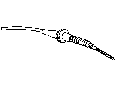 1990 Chevrolet Metro Clutch Cable - 96060189