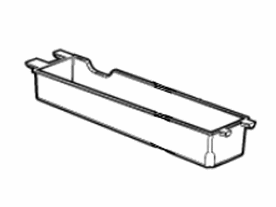 GM 84447304 Tray, F/Flr Cnsl Stow *Black