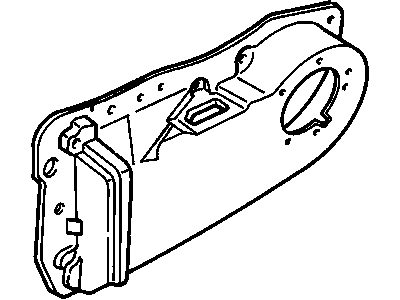 GM 89019294 Barrier,A/C Mod (W/Insulation)