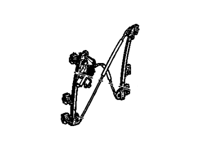 GM 25999738 Front Side Door Window Regulator Assembly