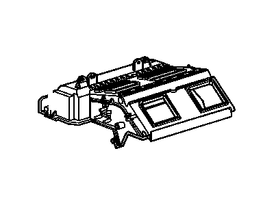 GM 52491920 CASE, A/C Evaporator