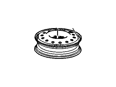Saturn Relay Spare Wheel - 9596484