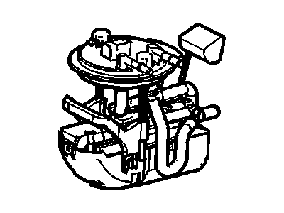 2003 Cadillac CTS Fuel Pump - 19206462