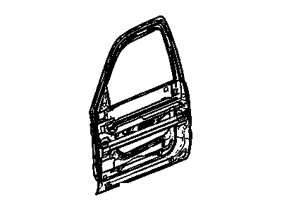 GM 15017223 Door,Front Side