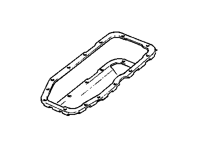 1988 Pontiac Sunbird Oil Pan Gasket - 90194295