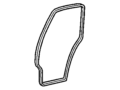 GM 15161704 Weatherstrip Assembly, Front Side Door