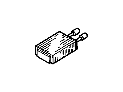 1991 Chevrolet Caprice Heater Core - 19131992