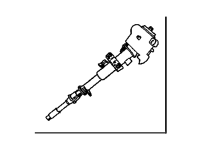 2001 Chevrolet C3500 Steering Column - 26092203