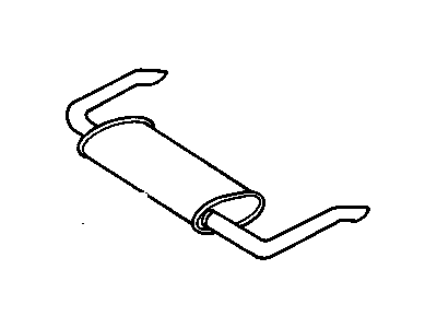 1991 Chevrolet Camaro Exhaust Pipe - 10198397