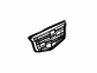 GM 84552886 Bumper Emblem, Front *Galvano Silvv