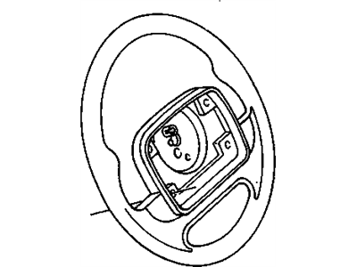 GM 17997246 Steering Wheel