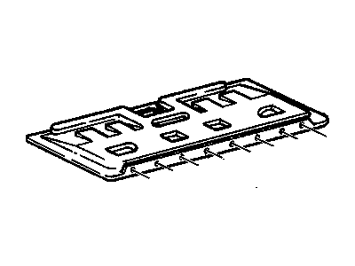 GM 10272028 PANEL, Cargo Compartment and Floor