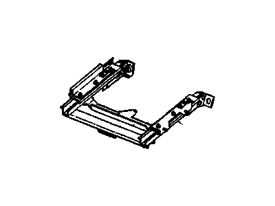 GM 12373067 TRACK, Rear Seat Adjuster/Recliner