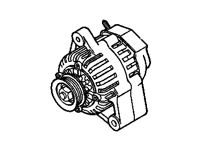 1990 Chevrolet Prizm Alternator - 94855415