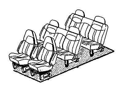 GM 15772575 Seat Assembly, Driver *Pewter R