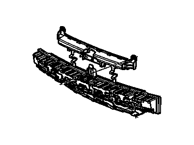 GM 20851989 Absorber, Rear Bumper Energy