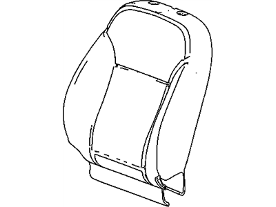 GM 22904602 Cover,Front Seat Back