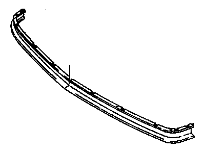 GM 15607502 Deflector, Front Air