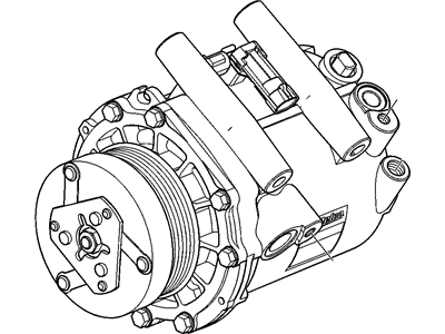 2004 Pontiac Montana A/C Compressor - 19130448